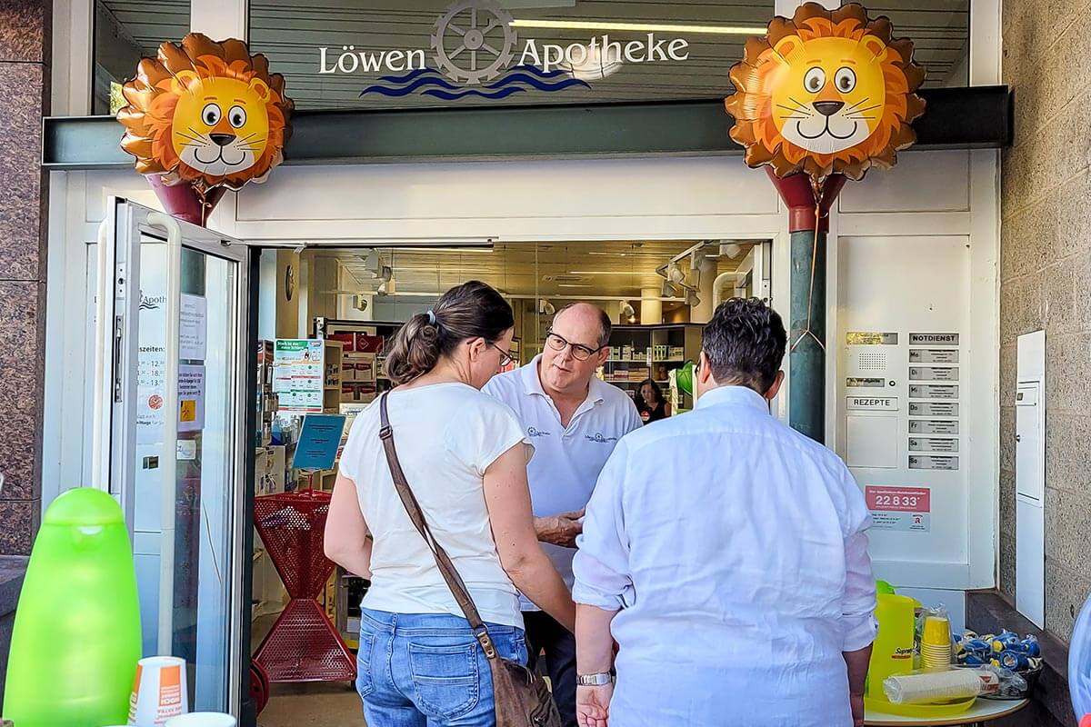 Nasen- und Glückstest bei der Löwenapotheke Nasen- und Glückstest bei der Löwenapotheke