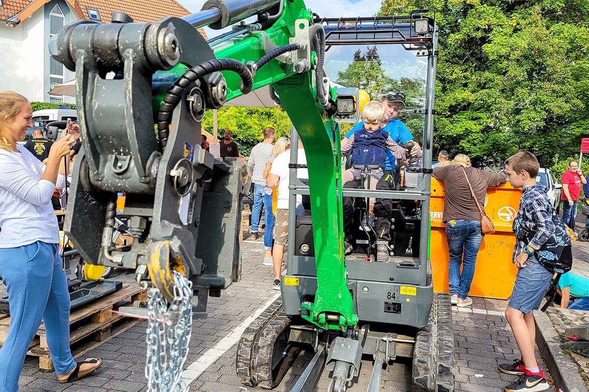 Baupark Mühltal mit tollem  Mitmachangebot  Baupark Mühltal mit tollem  Mitmachangebot